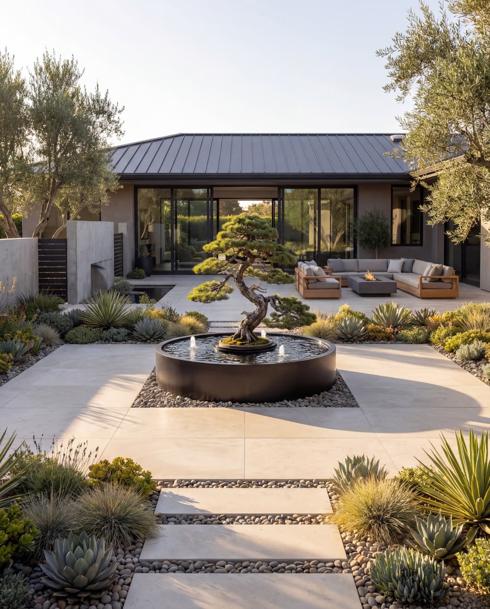 ENS Architectural Bonsai Water Feature
