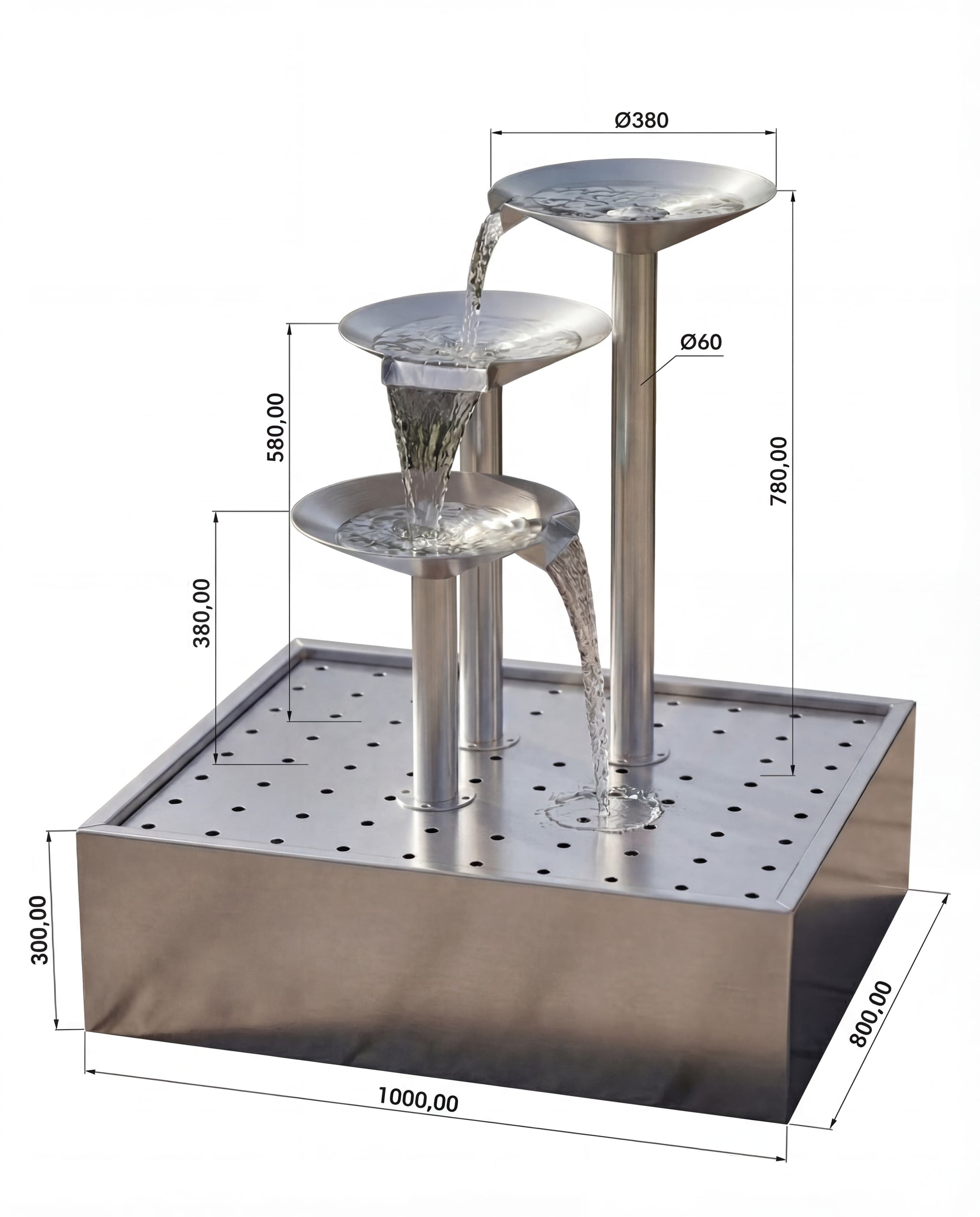 DW300 Architectural Sculptural Fountain
