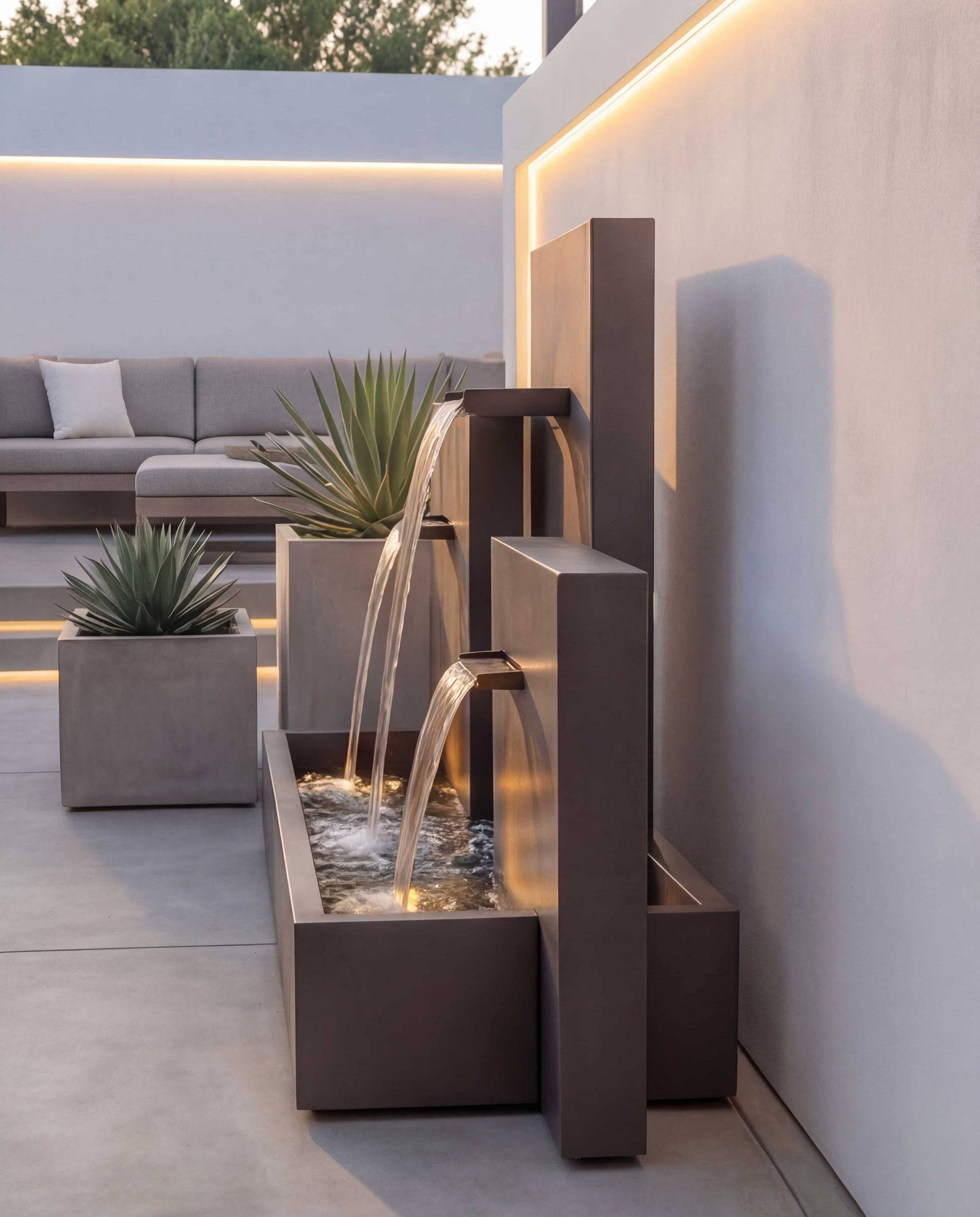 CW300 Architectural Triple-Tier Waterfall