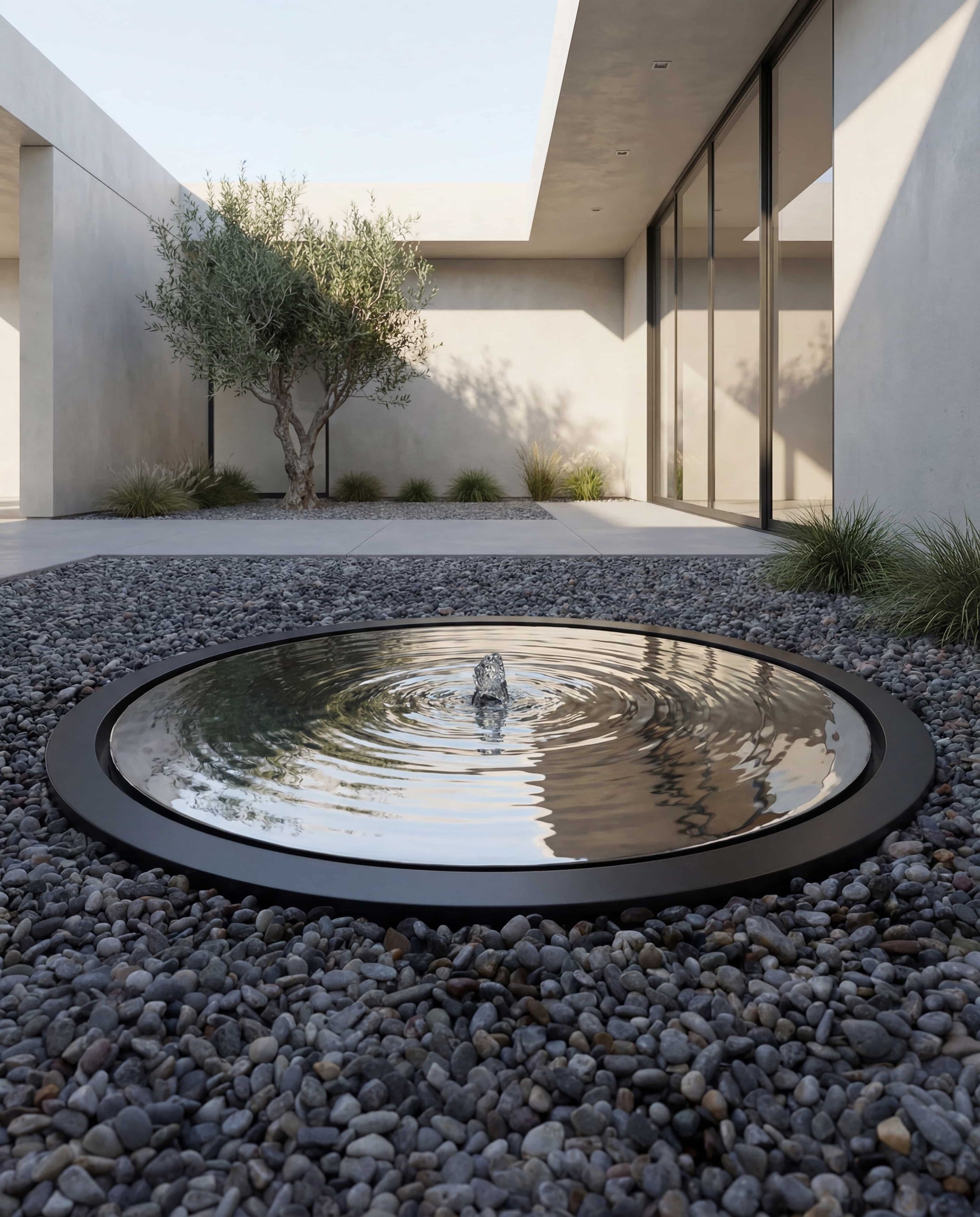 KOYS Architectural Mirror-Disc Fountain