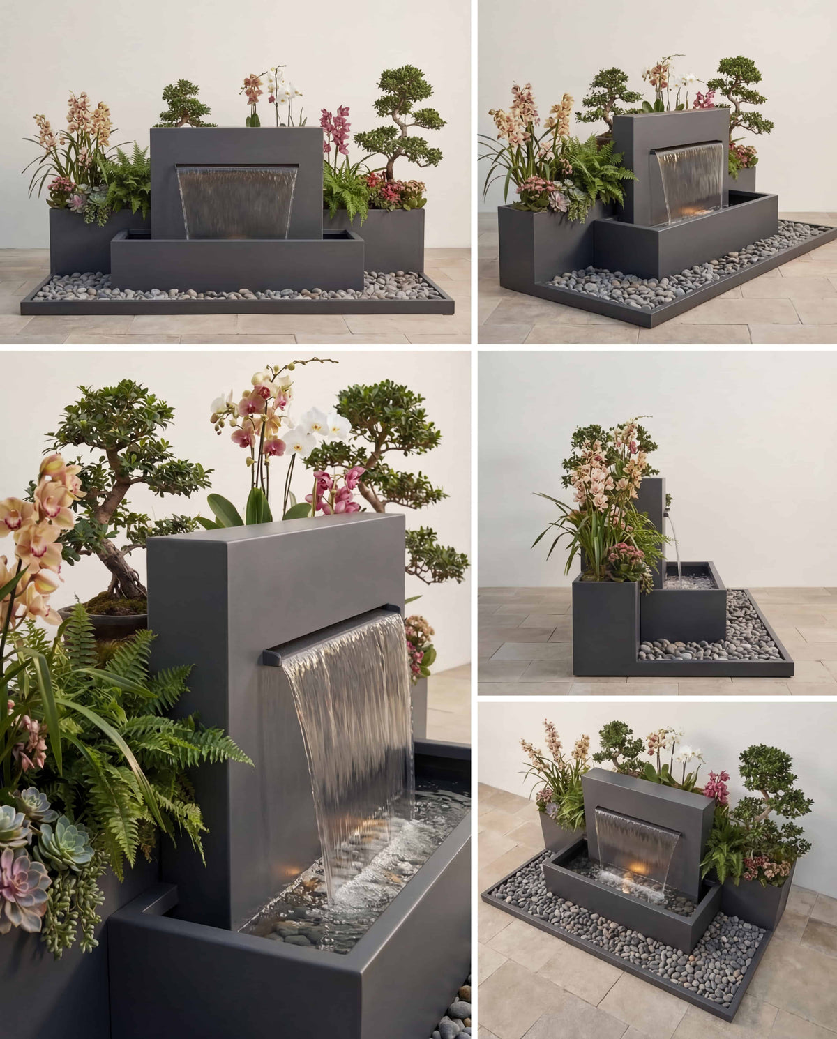 DS100 Architectural Garden Waterfall – Damla Waterfall Designs