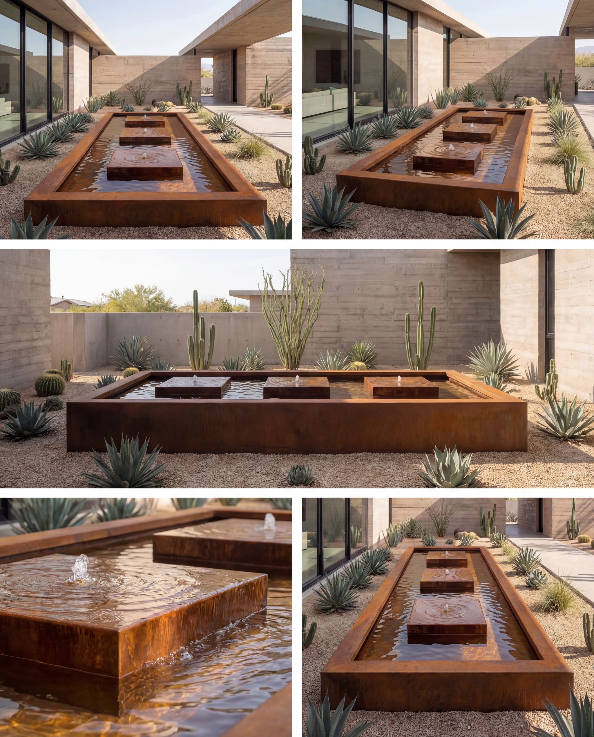 KYSB-Pathway Corten Architectural Waterway