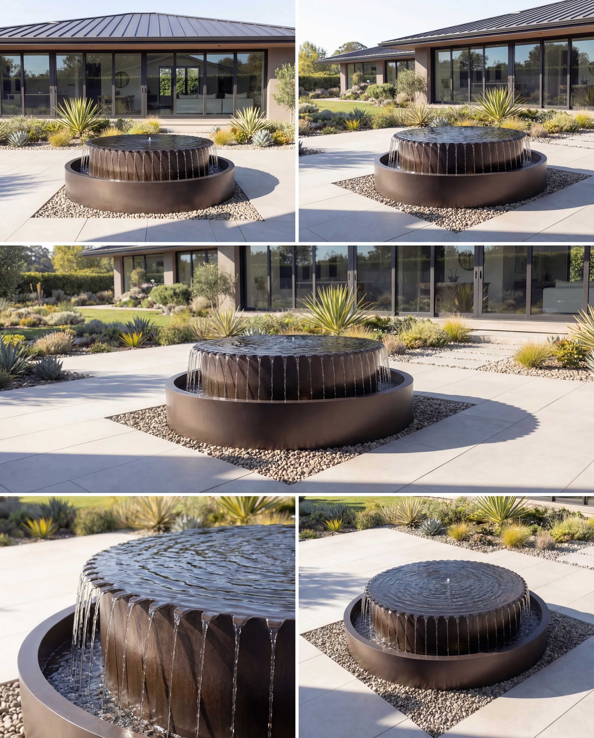 TOS Architectural Infinite Sphere Waterfall – Damla Waterfall Designs